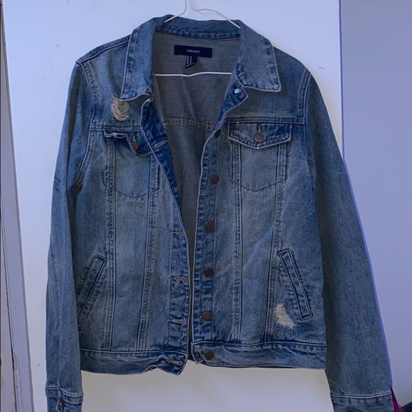 boyfriend denim jacket - Picture 1 of 3